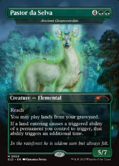 Ancient Greenwarden - Pastor da Selva Secret Lair Drop - Nuestra Magia